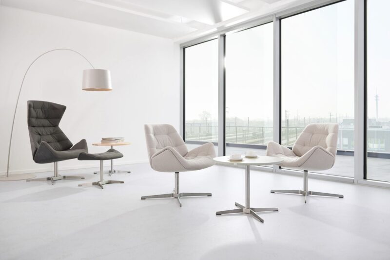 809 draaifauteuil serie van Thonet - Afbeelding 2